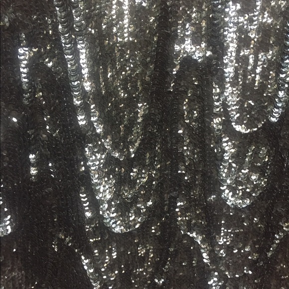 Vintage Swee Lo 1980’s Black Sequin Dress Sequined - Picture 4 of 12